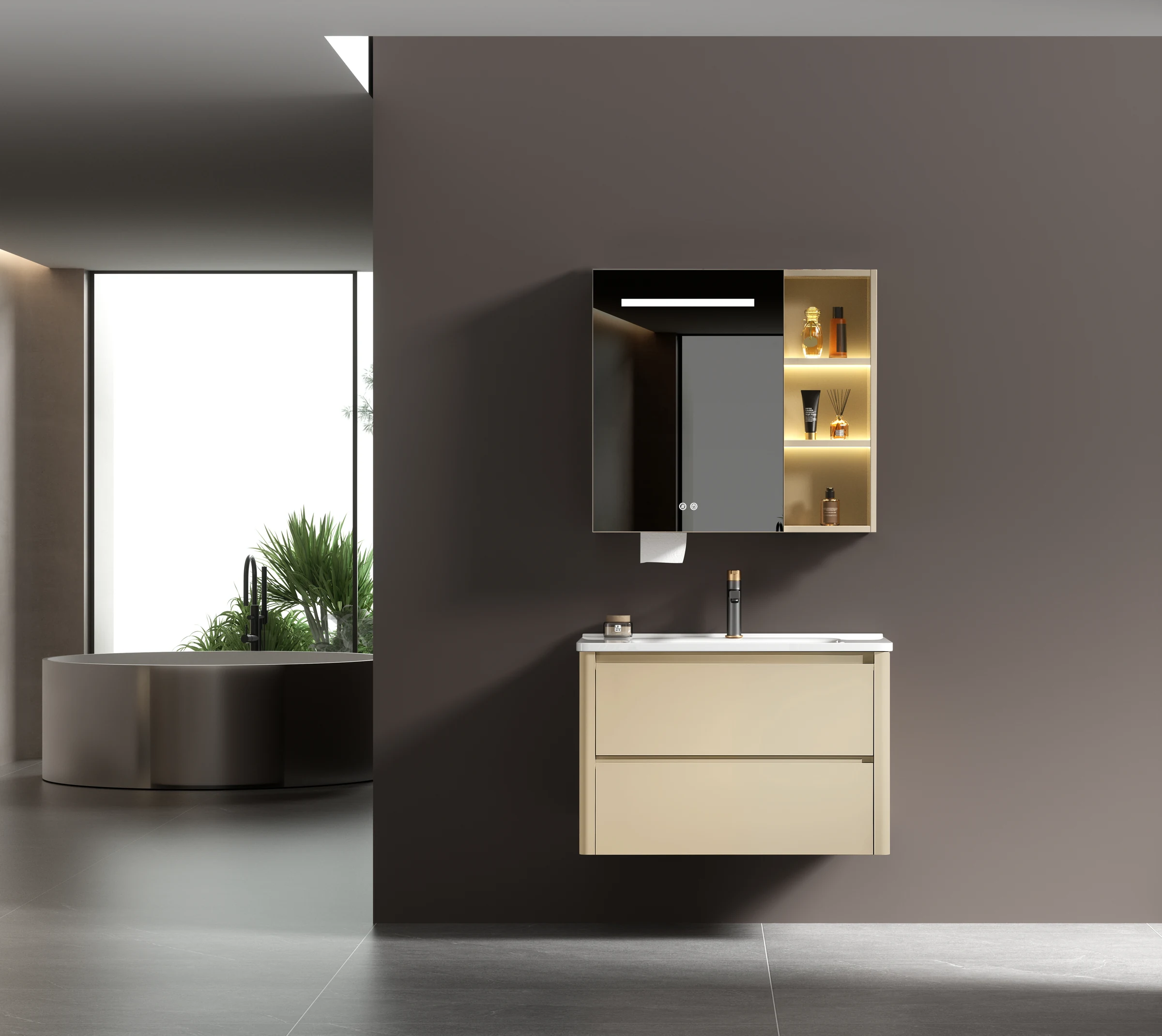 Aluminum Vanities